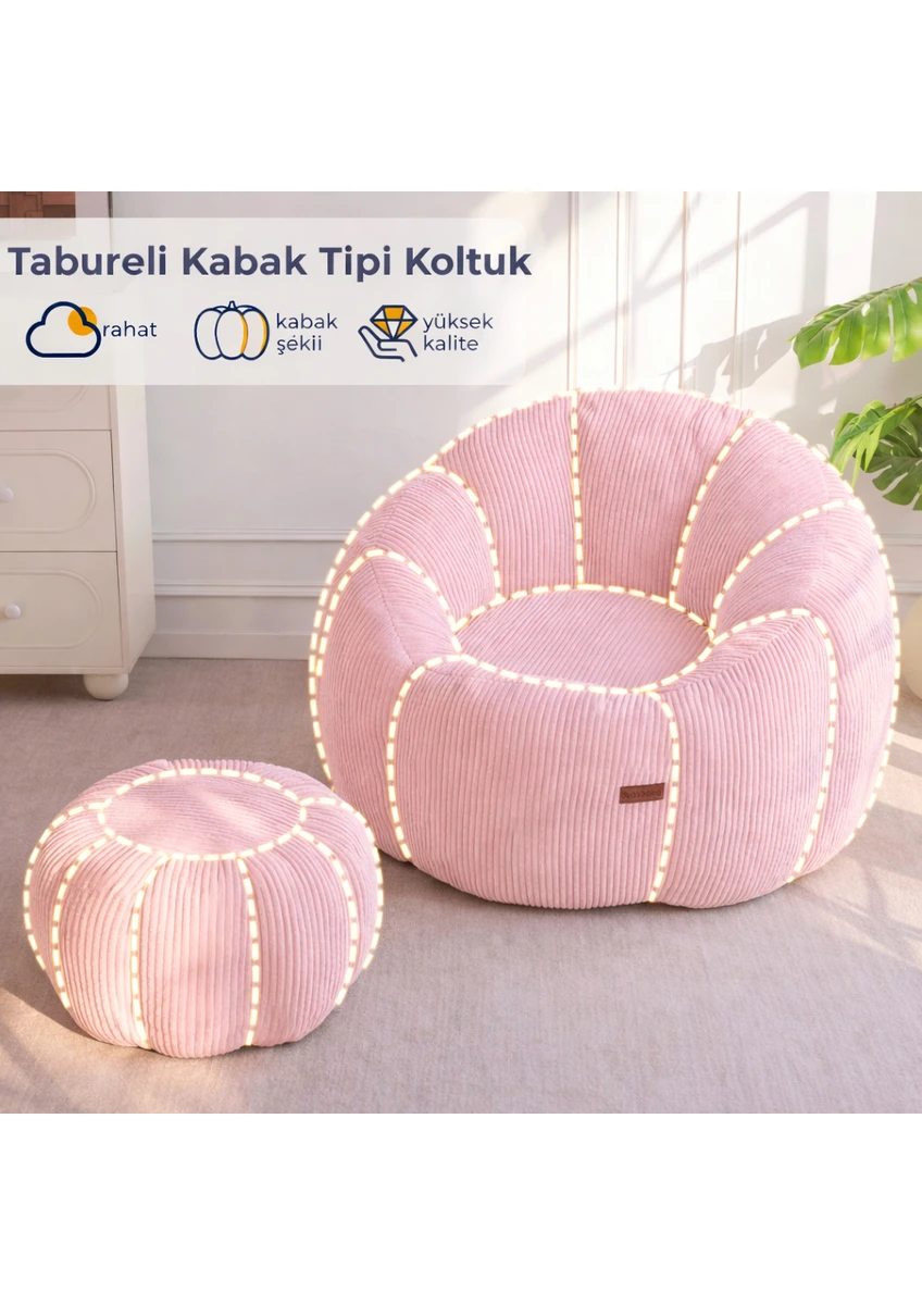 Ergonomik Yer Tipi TV & Gaming Yer Koltuğu – Yetişkin Armut Puf Berjer 105x80 cm | Modern Salon & Balkon Koltuğu